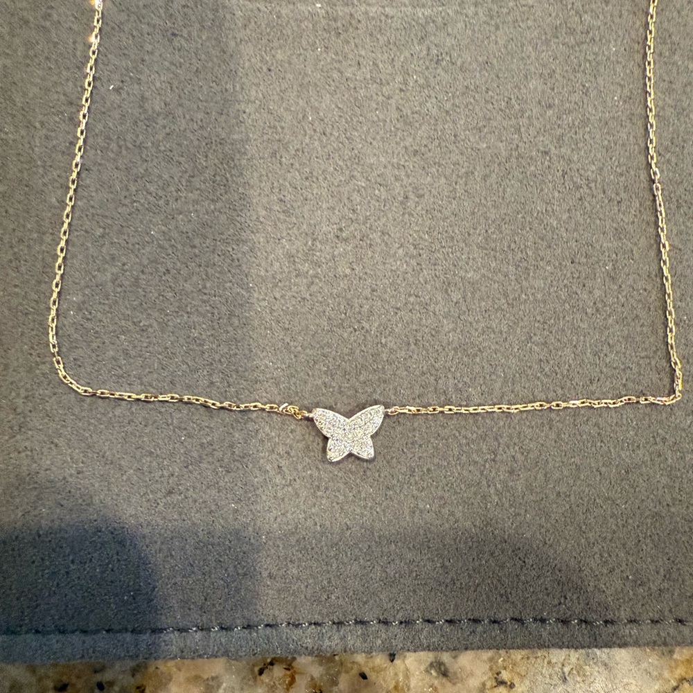 Kendra Scott Fine Jewelry Diamond Butterfly Pendant